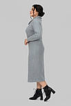 Плаття Раміна сіре 50 (102210), фото 3
