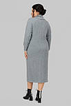 Плаття Раміна сіре 50 (102210), фото 5