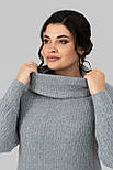 Плаття Раміна сіре 50 (102210), фото 6