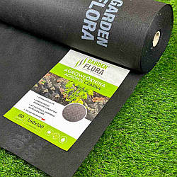 Агроволокно Чорне Garden Flora 60 г/м2 1.60м 100м Польща агроволокно для мульчування полуниц
