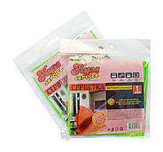 Серветка мікрофібра універсальна зелена 30х30 см щільність 230 гр/м² (Кузя)