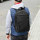 Спортивний міський рюкзак Comat чорний тканинний на 17 літрів, фото 8