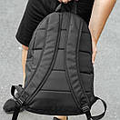 Спортивний міський рюкзак Comat чорний тканинний на 17 літрів, фото 6