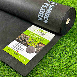 Агроволокно Чорне Garden Flora 60 г/м2 1.07м 100м Польща  агроволокно чорне для мульчування полуниці