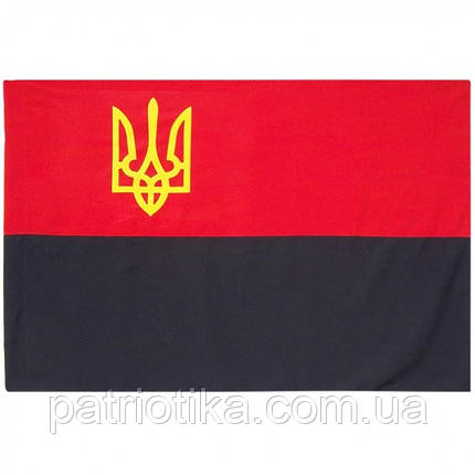 Прапор УПА Viburnum П-5 Гт 70x105 см габардин із тризубом, фото 1