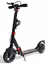 Самокат міський двоколісний Scooter Hammer 04P складаний з дисковим гальмом, 2 кольори, фото 2
