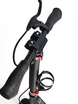 Самокат міський двоколісний Scooter Hammer 04P складаний з дисковим гальмом, 2 кольори, фото 5