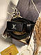 Ремінь шкіряний Louis Vuitton луї вітон, Total Black 4 cm, фото 3