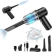 Ручний пилосос Stea, 13000 Па, бездротовий ручний пилосос, що перезаряджається через USB, портативний, легкий, міні