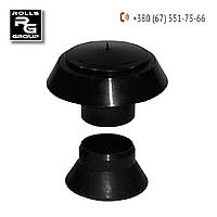 Ковпак на трубу вентиляції з муфтою DN75