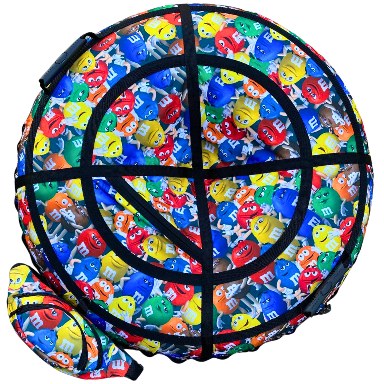 Тюбінг Надувні санки M&M-1.0,  100 см Люкс для катання з гірки, камера 13"