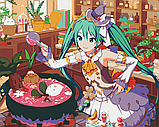 Картина за номерами Riviera Blanca Hatsune Miku 40x50 см (RB-1024), фото 5