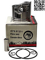 Поршень STH MS 211 МС 211 C 1139 030 2007 1139 030 2001 поршневий комплект в зборі для бензопил на бензопилу 40 мм