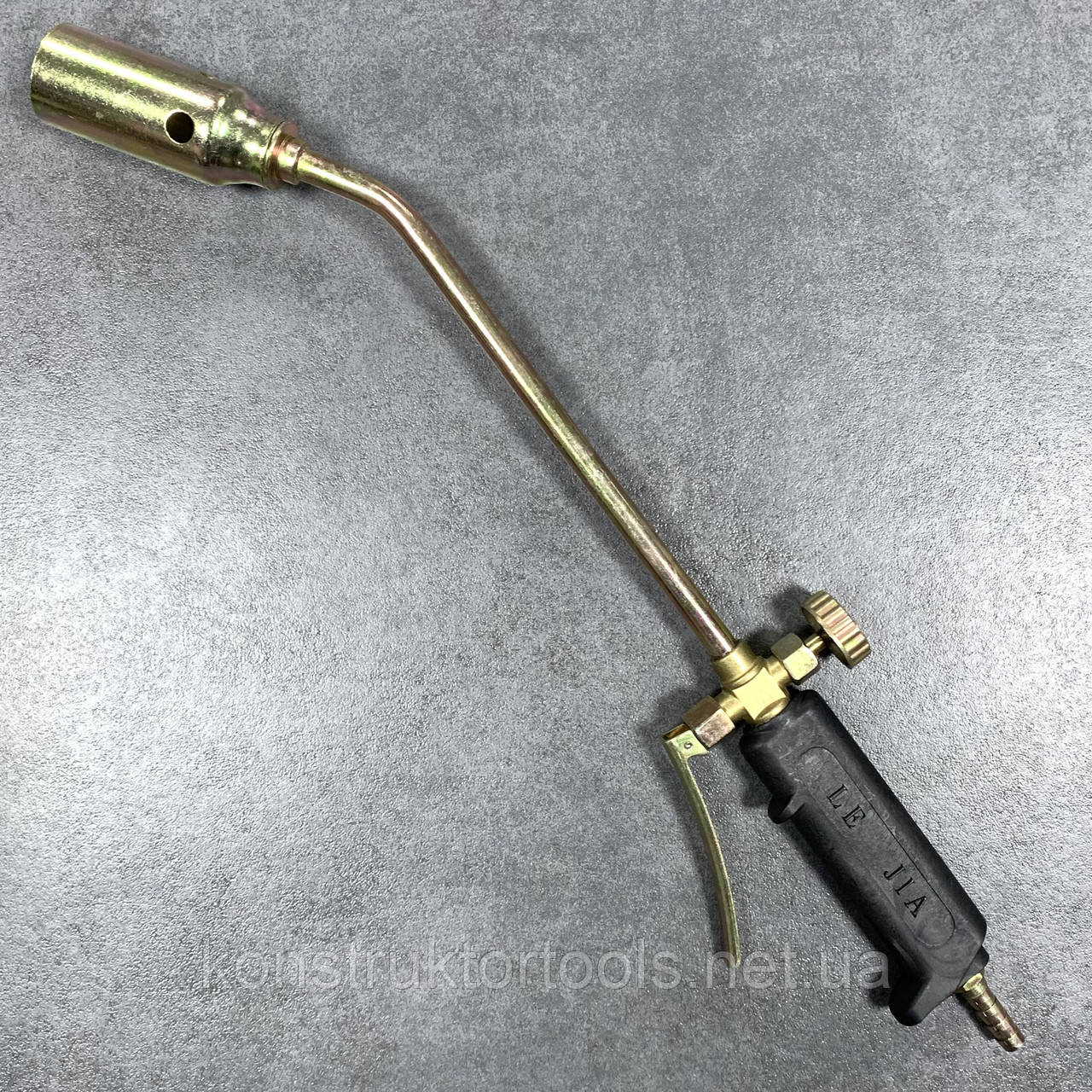 Газовий пальник для смоління з регулятором і клапаном 450мм сопло Ø32мм х 75мм, фото 1