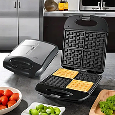 Електрична вафельниця — чотири секції Edenberg EB-64407 2000 Вт Вафельниця для бельгійських вафель