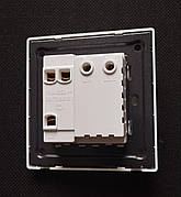 Димер вентилятора design plus білий + коробка монтажна, фото 5