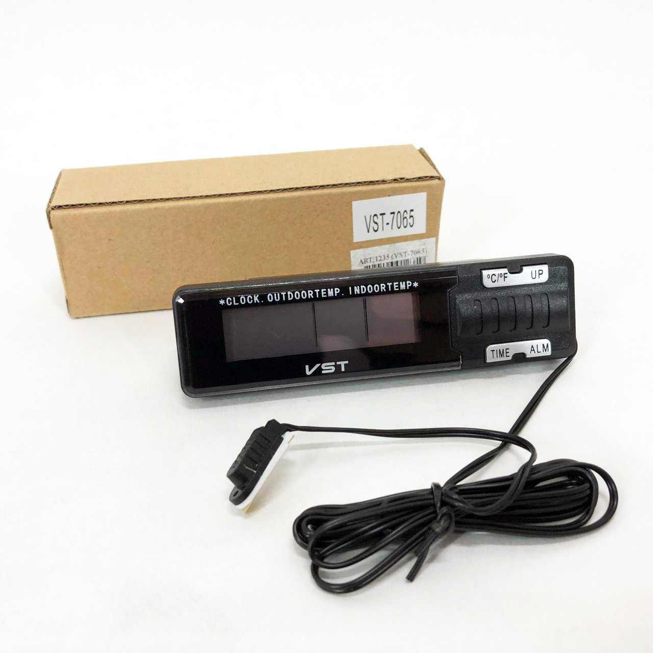 Красивий настільний годинник, Настільний годинник led на батарейках класний QA-28, фото 1