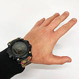 Найкращий військовий годинник SKMEI, Годинники кварцові армійські, Брендові чоловічі годинники IB-12, фото 8