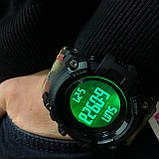 Найкращий військовий годинник SKMEI, Годинники кварцові армійські, Брендові чоловічі годинники IB-12, фото 6