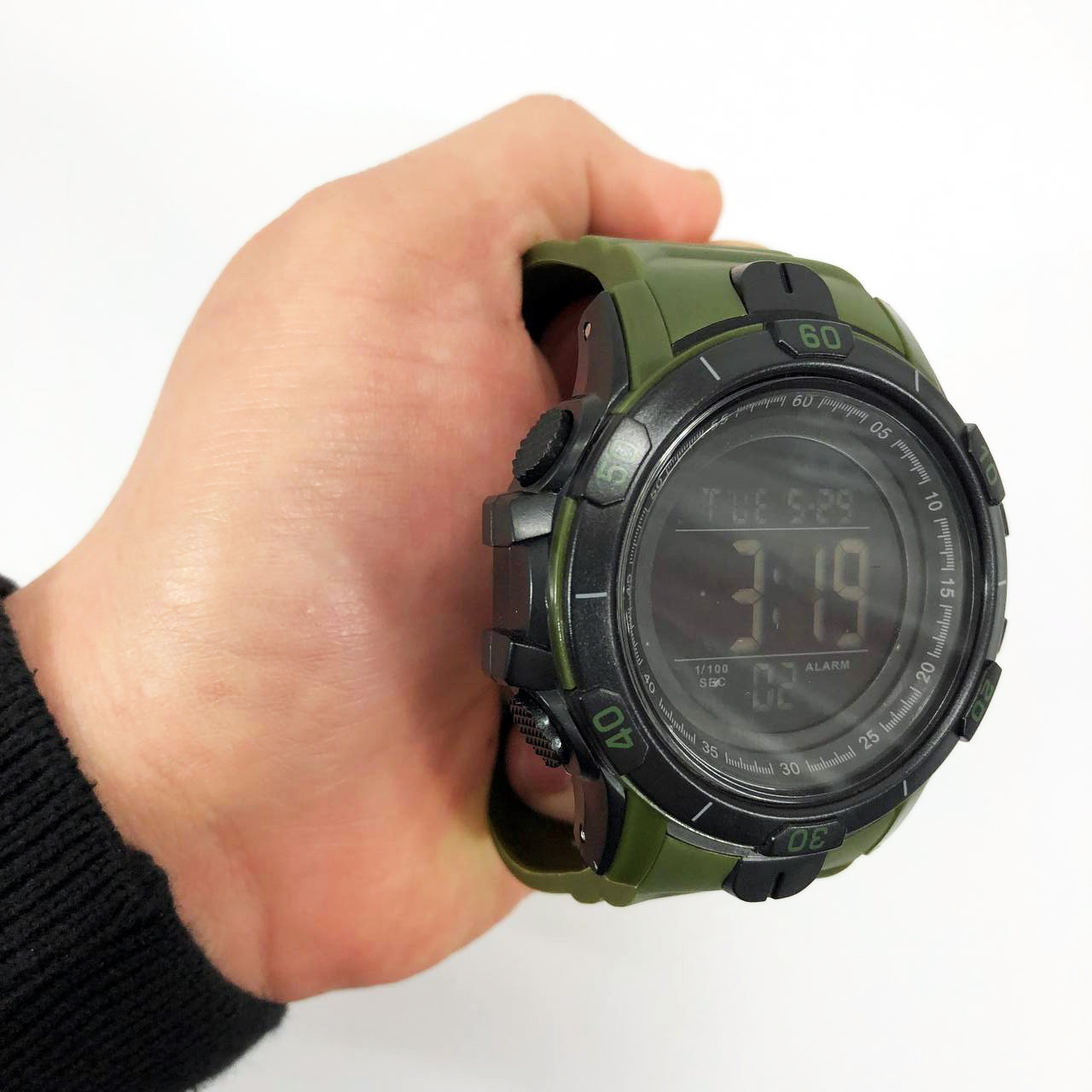 Годинники військової тематики, Багатофункціональні військові годинники Армійські протиударні WO-38, фото 1