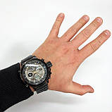 Годинники для модного чоловіка SKMEI, Стильні статусні наручні годинники стрілочні SI-56, фото 5