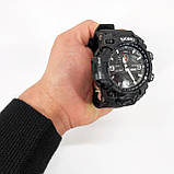 Прості електронні наручні чоловічі годинники SKMEI, Годинники водонепроникні та протиударні JV-19, фото 5