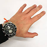 Годинники наручні чоловічі стрілочні годинники для чоловіка Сталеві чоловічі кварцові JB-22, фото 9