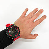 Годинники для риболовлі та походів SKMEI 1384RD Наружні годинники для військових тактичні EB-83, фото 2