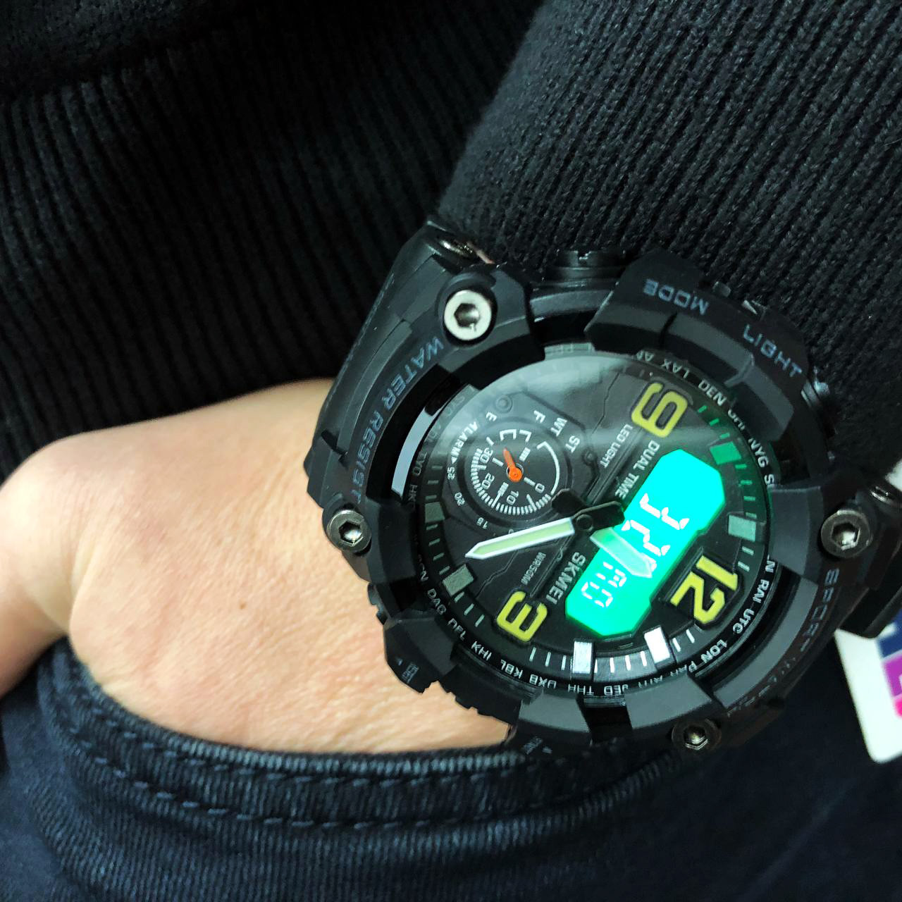 Водонепроникні наручні годинники для військових видів спорту SKMEI, Наручні годинники для армії PT-86, фото 1