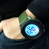 Годинники для військових і відпочинку SKMEI 2122AGWT, Чоловічі годинники з офіційною гарантією YI-83, фото 10