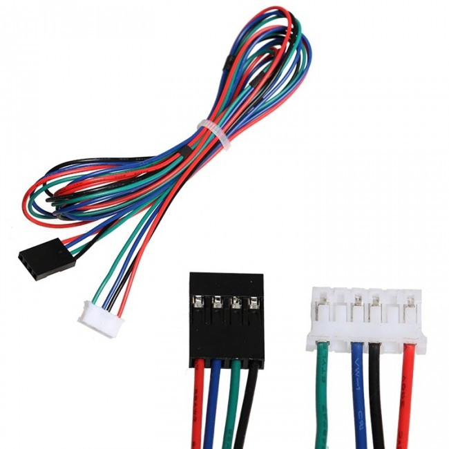 Кабель крокового двигуна Nema 17 (4-6 пін, 1 метр)