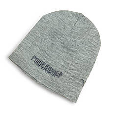 Шапка біні з вишивкою POWERWOLF Сірий, фото 5