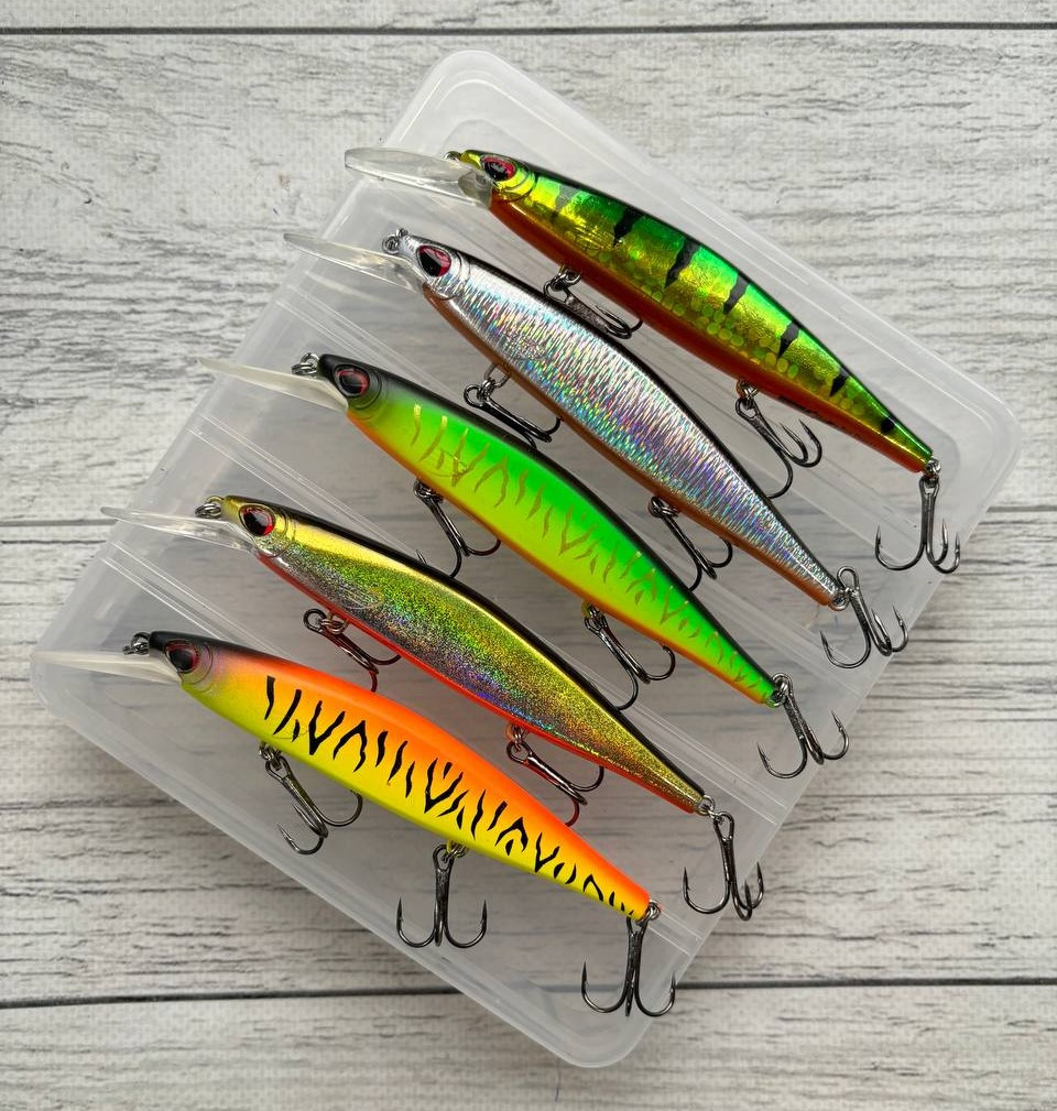 Набір Воблерів RALAPA Shadow Rap Deep SDRD11 110mm 13g 5шт в коробці