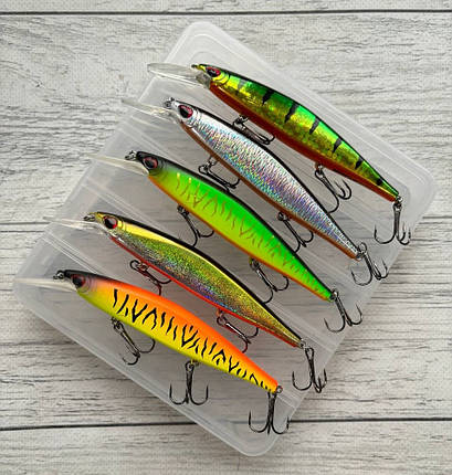 Набір Воблерів RALAPA Shadow Rap Deep SDRD11 110mm 13g 5шт в коробці, фото 1