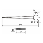 Голкотримач Wangensteen, 27 cм, J-24-026, фото 2