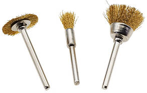 Набір щіток латунований дріт 3 шт Sturm 9030-07-02