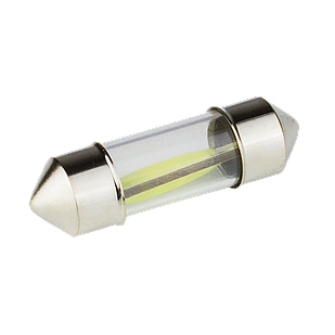 Світлодіоди в габаритні вогні. підсвітку номера та в салон DriveX T11-105 31mm COB 12V автомобільні