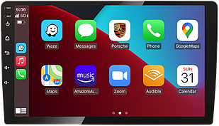 Автомобільний мультимедійний центр 2-Din 7" з бездротовим CarPlay та Android Auto - DriveX LNX-900 Universal
