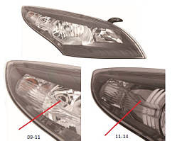 Фара права RENAULT MEGANE 09-14 (III)