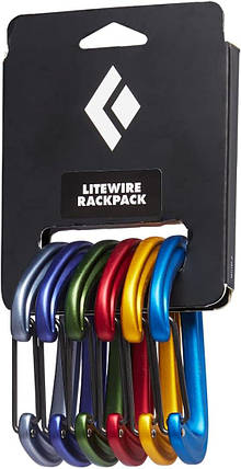 Набір карабінів Black Diamond LiteWire Rackpack, фото 1
