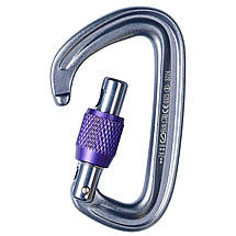 Набір карабінів Black Diamond LitetForge Screwgate 3 Pack (Grey), фото 4