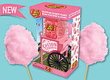 Диспенсер у формі карнавального візка з цукерками Jelly Belly Cotton Candy Cart Dispenser 140г, фото 3
