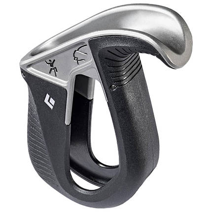 Страхувально-спусковий пристрій Black Diamond ATC-Pilot (Black), фото 1