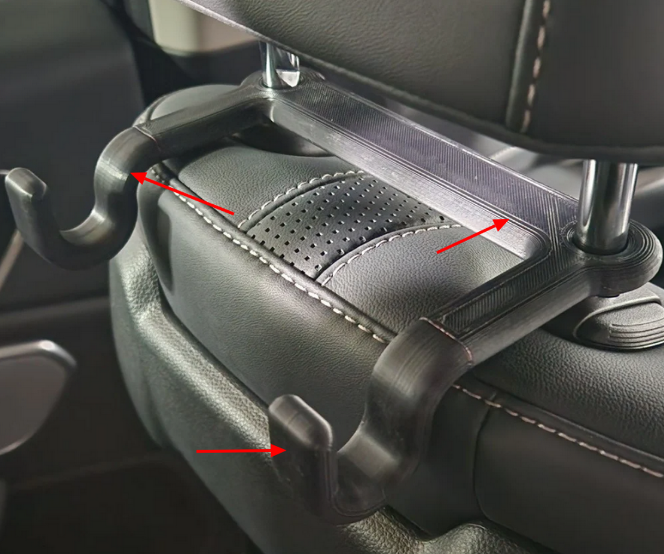 Гачки для сумок у підголівнику автомобіля Acura RDX, фото 1