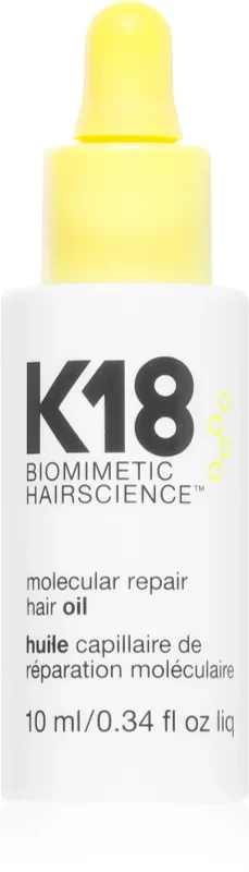 Поживна суха олійка для пошкодженого та ослабленого волосся K18 Molecular Repair Hair Oil, 10 ml