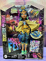 Монстр Хай Монстро-фестиваль Клео Monster High Monster Fest Doll Cleo De Nile HXH81 Mattel Original