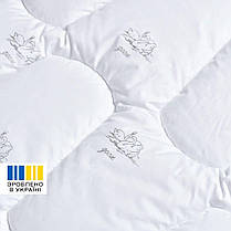 Ковдра дитяча в ліжечко Super Soft 100х135 см PAPAELLA штучний пух антиалергенна зимова тепла, фото 5