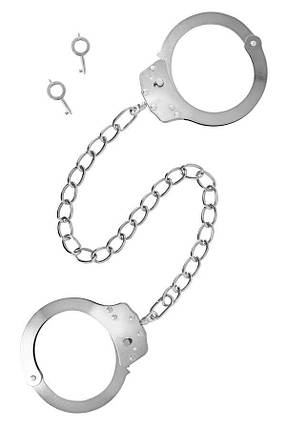 Поножи Fetish Tentation Adjustable metal ankle cuffs, фото 1