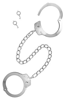 Поножи Fetish Tentation Adjustable metal ankle cuffs, фото 2