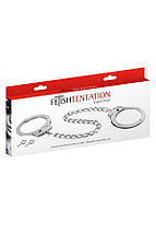 Поножи Fetish Tentation Adjustable metal ankle cuffs, фото 4
